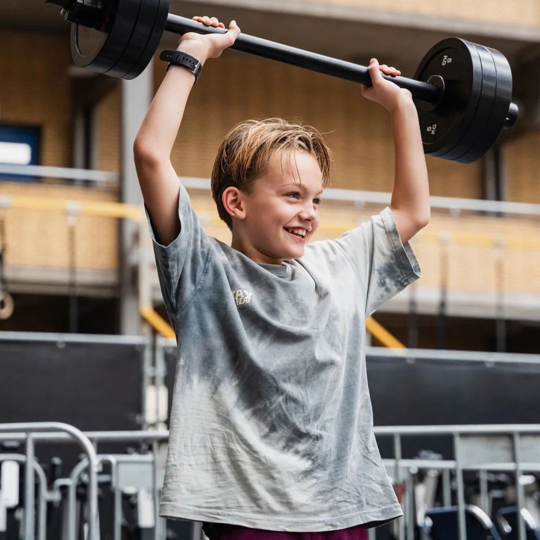 Kids Wooden Barbell Kit
